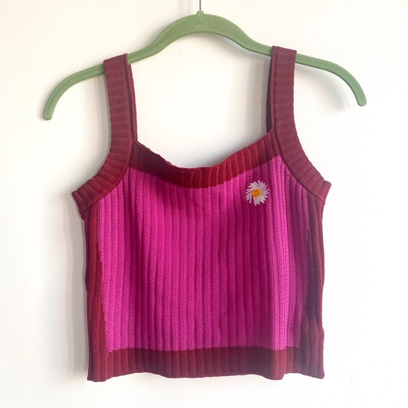 Tops - sunflower colorblock tank